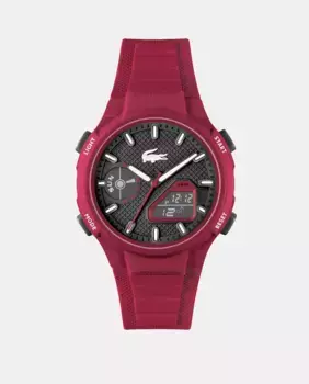 Мужские часы LC33 2011368 красные силикон Lacoste