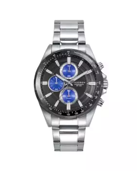 Мужские часы Magnum со стальным корпусом и браслетом Viceroy, серебряный