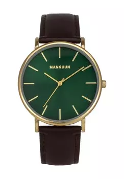 Мужские часы Manguun, зеленый