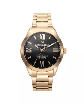 Мужские часы Marais из золотой стали Mark Maddox, золотой