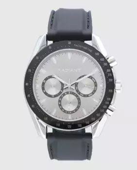 Мужские часы Marlon RA668707 с силиконовым и черным ремешком Radiant, черный