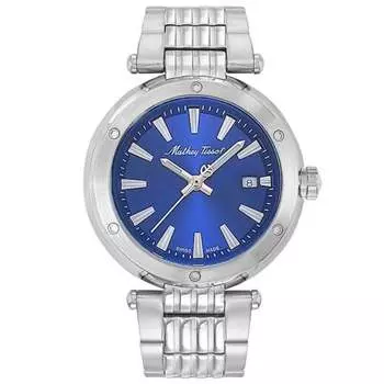 Мужские часы Mathey Tissot Neptune с синим циферблатом