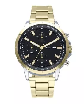 Мужские часы Mauricio RA611703 со стальным и золотым ремешком Radiant, золотой