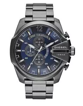 Мужские часы Mega Chief с хронографом DZ4329 Diesel, серый