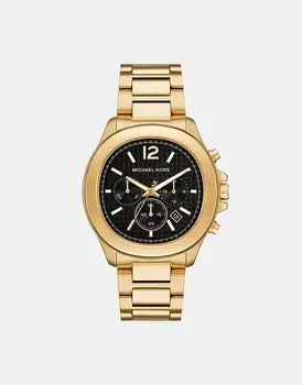Мужские часы Michael Kors Sage с хронографом из нержавеющей стали золотистого оттенка — ЗОЛОТО