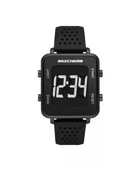 Мужские часы Naylor Digital, черные часы из сплава Skechers, черный