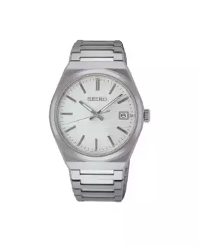 Мужские часы Neo classic SUR553P1 со стальным и серебряным ремешком Seiko, серебрянный