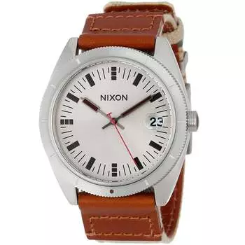 Мужские часы Nixon Rover с серебряным циферблатом