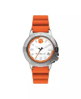 Мужские часы Peak Patrol Clemson с силиконовым ремешком, 45 мм Columbia