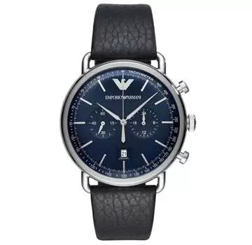 Мужские часы-пилот ar11105 Emporio Armani, серебряный