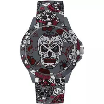 Мужские часы Police Silicone, серый