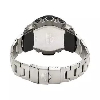 Мужские часы PRO TREK с тройным сенсором, титановые, цифровые, с атомной солнечной батареей - PRW3500T-7CR Casio