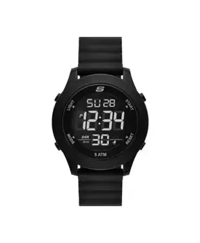 Мужские часы Rosencrans Digital, черные, из поликарбоната Skechers, черный
