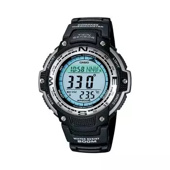 Мужские часы с цифровым хронографом с двойным датчиком — SGW100-1V Casio