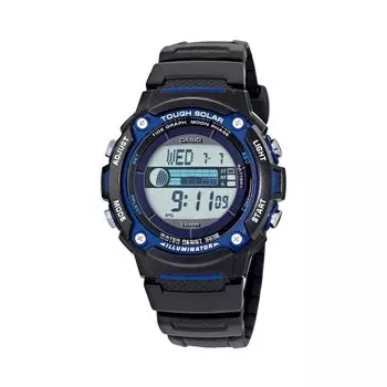 Мужские часы с цифровым хронографом Tough Solar Illuminator Tidal & Moon Graph - WS210H-1AV Casio