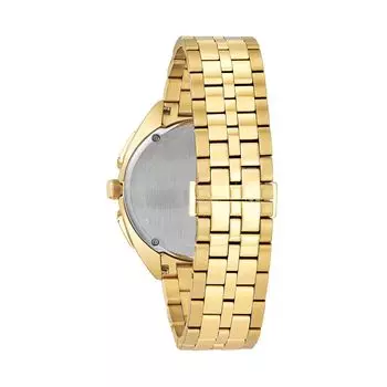 Мужские часы с хронографом из нержавеющей стали CURV Bulova