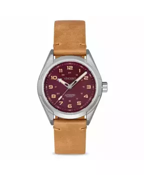 Мужские часы Scout Automatic с титановым корпусом и нейлоновым ремешком, 42 мм Vincero, красный