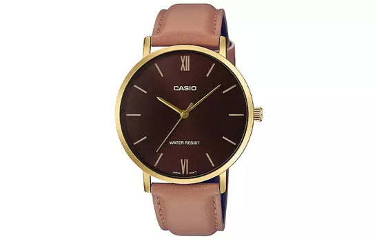 Мужские часы серии Standard Coffee MTP-VT01GL-5B CASIO