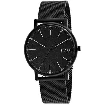 Мужские часы Skagen с черным циферблатом
