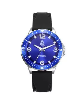 Мужские часы со стальным корпусом и черным силиконовым ремешком Viceroy, черный