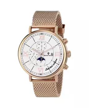 Мужские часы Somptueuse LTD с белым циферблатом - CV1153 Christian Van Sant, мультиколор