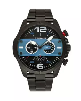 Мужские часы Speedy RA550703 из стали с черным ремешком Radiant, черный