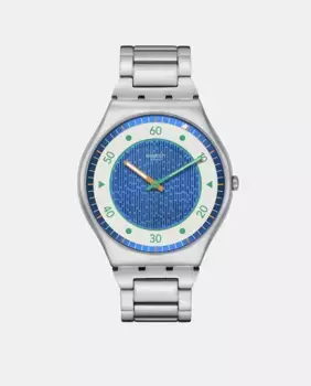 Мужские часы Swacth Power of Nature SS07S143G из нержавеющей стали серого цвета Swatch, серый