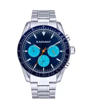 Мужские часы Tidemark RA577704 со стальным и серебряным ремешком Radiant, серебро