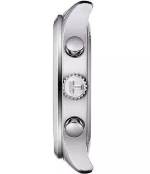 Мужские часы Tissot Chrono XL Classic Chronograph с коричневым кожаным ремешком, коричневый