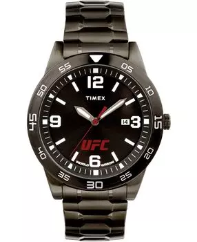 Мужские часы UFC Quartz Legend из нержавеющей стали, бронза, 42 мм Timex