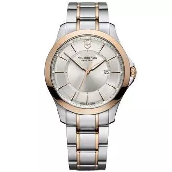 Мужские часы Victorinox Alliance с серебряным циферблатом