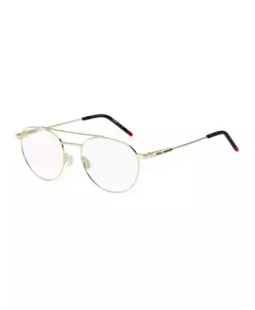 Мужские часы в золотой металлической оправе Hugo Boss, желтый