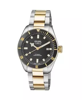 Мужские часы Yorkville 48608 Swiss автоматические с браслетом 38 мм Gevril