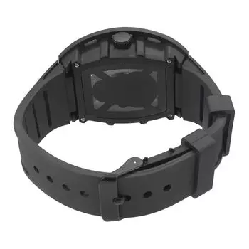 Мужские черные часы с черепом Ed Hardy