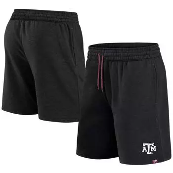 Мужские черные фирменные шорты с логотипом Texas A&M Aggies Primary Fanatics