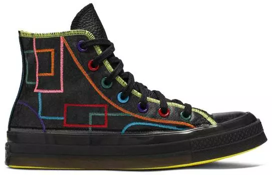 Мужские черные кроссовки Converse Chuck Taylor All Star в честь китайского Нового года, мультиколор