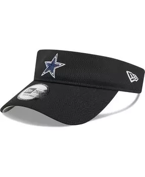 Мужские черные кроссовки Dallas Cowboys с регулируемым козырьком New Era