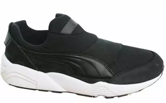 Мужские черные кроссовки Trinomic Sock nm x с тиснением Puma, черный