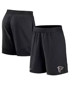 Мужские черные шорты atlanta falcons из эластичной ткани Nike, черный