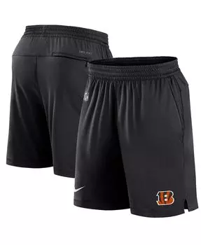 Мужские черные шорты Cincinnati Bengals Sideline Performance Nike