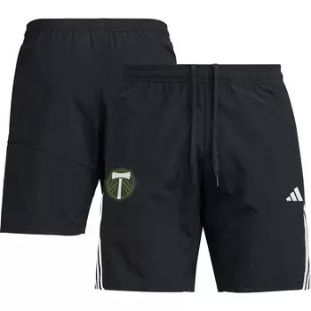 Мужские черные шорты для отдыха Portland Timbers adidas