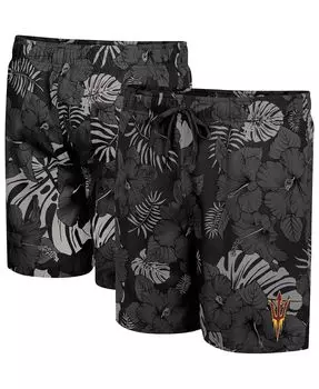 Мужские черные шорты для плавания arizona state sun devils the dude Colosseum, черный