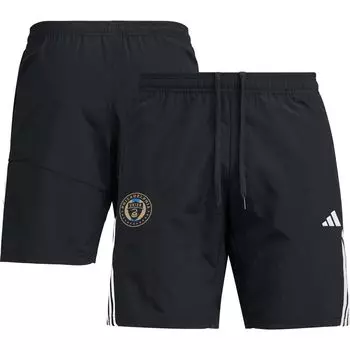 Мужские черные шорты для простоя Philadelphia Union adidas