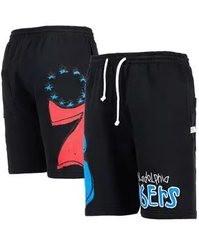 Мужские черные шорты philadelphia 76ers After School Special, черный