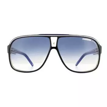 Мужские черные темно-синие солнцезащитные очки-авиаторы с градиентом Carrera, черный