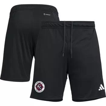 Мужские черные тренировочные шорты для тренировок New England Revolution 2023 AEROREADY adidas
