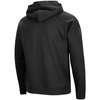 Мужские черные желтые куртки Georgia Tech OHT Military Appreciation Camo Pullover Hoodie Colosseum