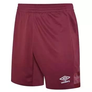 Мужские четыре шорты Umbro, красный