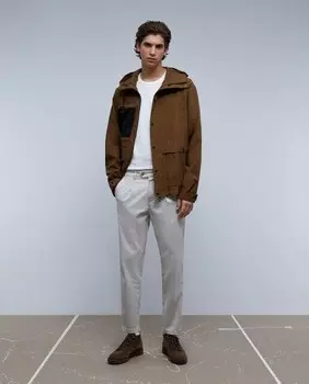 Мужские чиносы свободного кроя Scalpers, бежевый