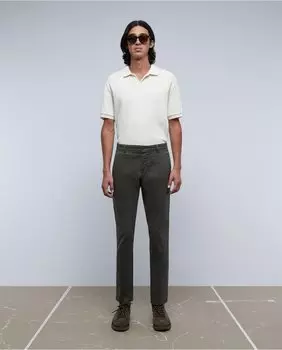 Мужские чиносы узкого кроя цвета хаки Scalpers